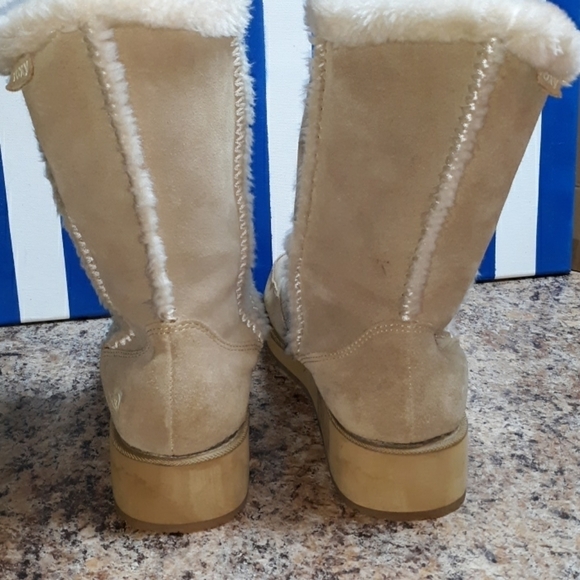 Roxy fur lined snow winter boots 8.5 - Picture 3 of 6